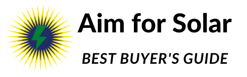 Aim for Solar logo blog